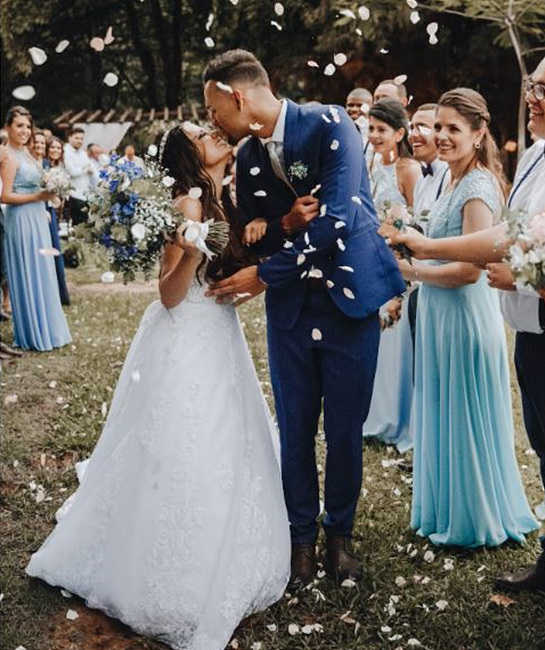 결혼식 사진 장면