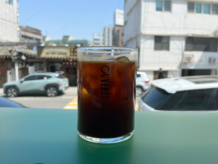 리필해주신 산미 가득 커피