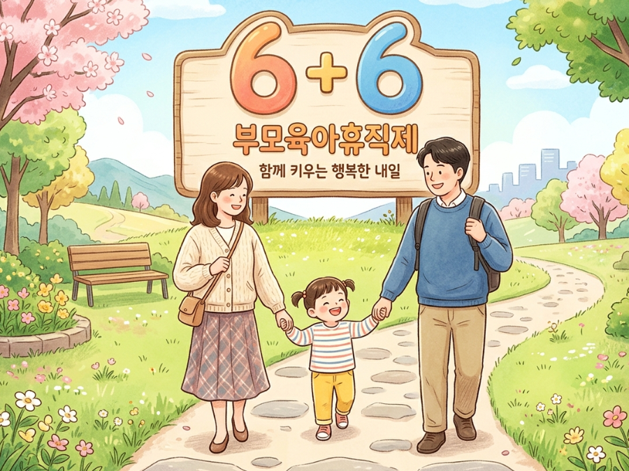 6+6 부모육아휴직제 혜택 및 적용 대상 설명