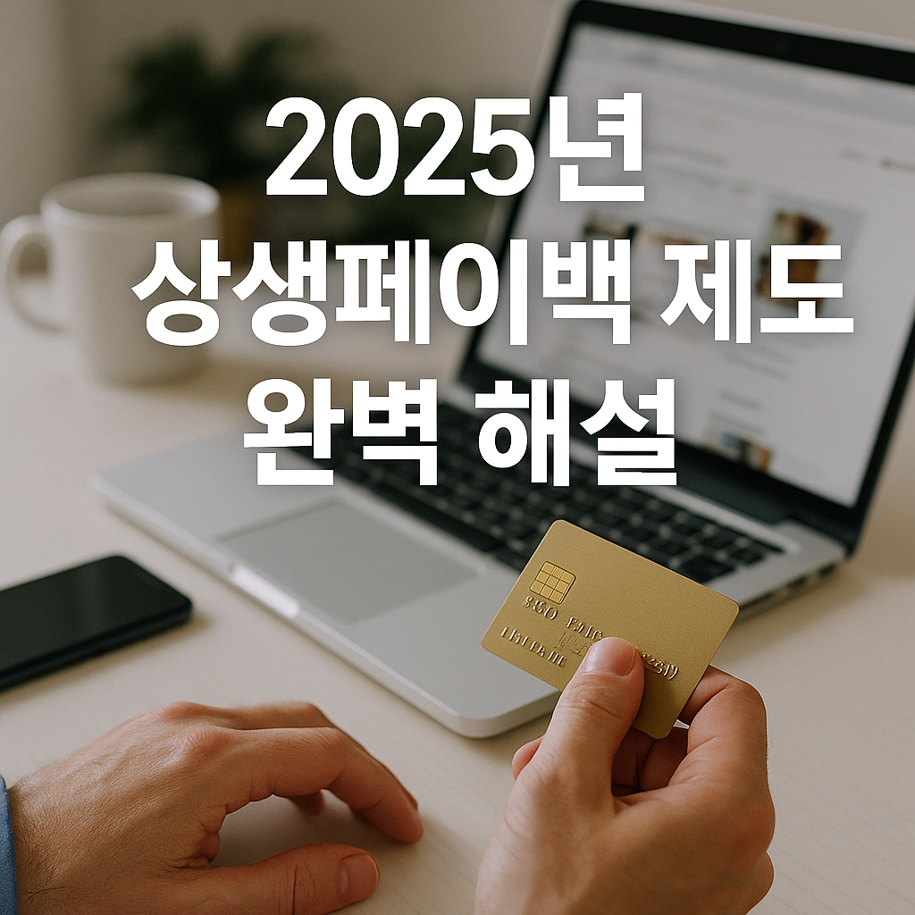 2025년 상생페이백 제도 완벽 해설