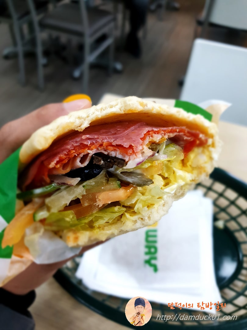 이탈리안 비엠티 에그마요 단면