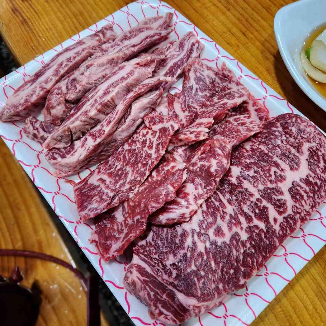 마장동축산물시장-갈비살-치마살-채끝등심