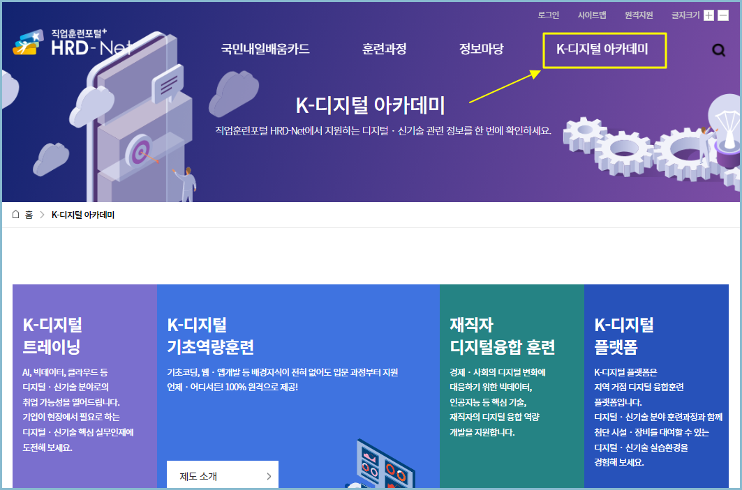 내일배움카드-인터넷강의