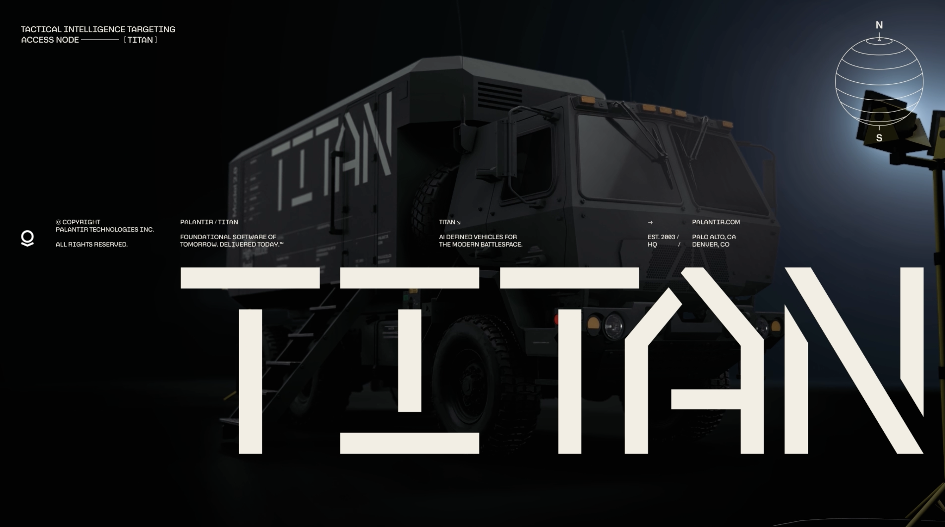 팔란티어의 국방과 우주 진출
