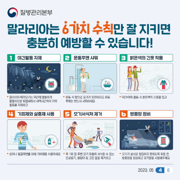 말라리아 예방