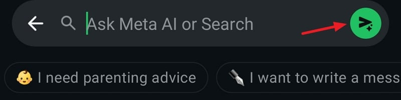 WhatsApp에서 Meta AI를 비활성화