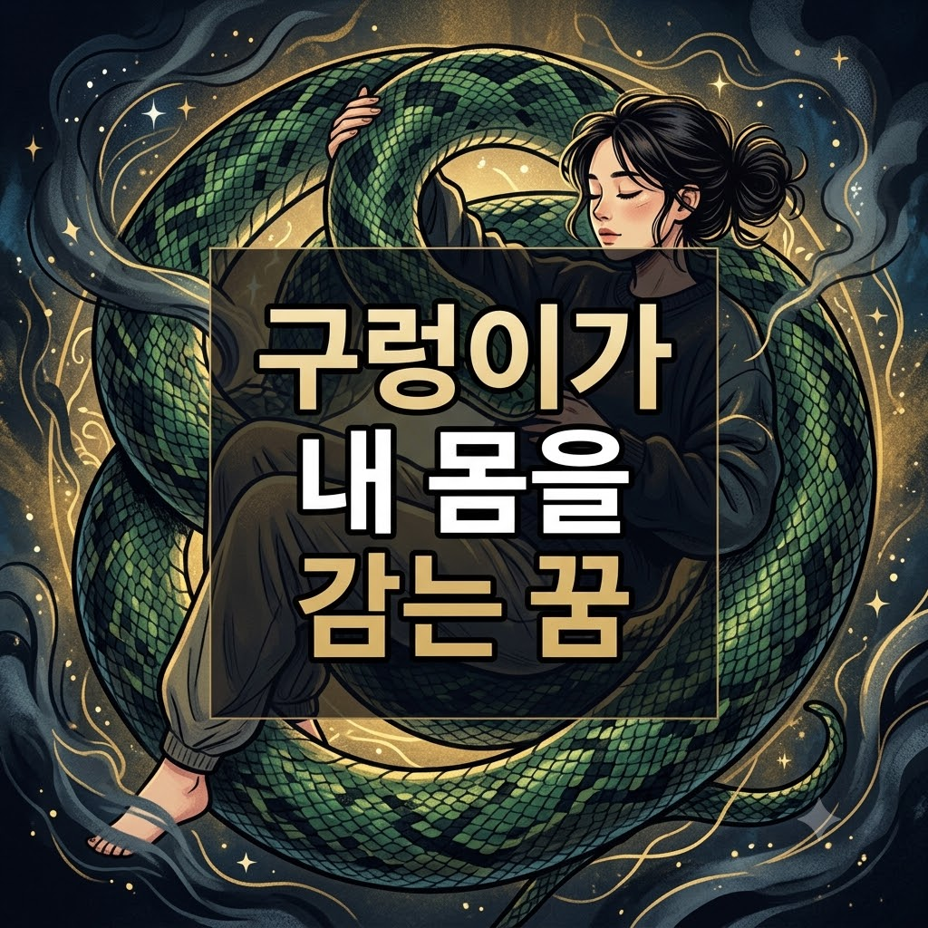 구렁이가 내 몸을 감는 꿈