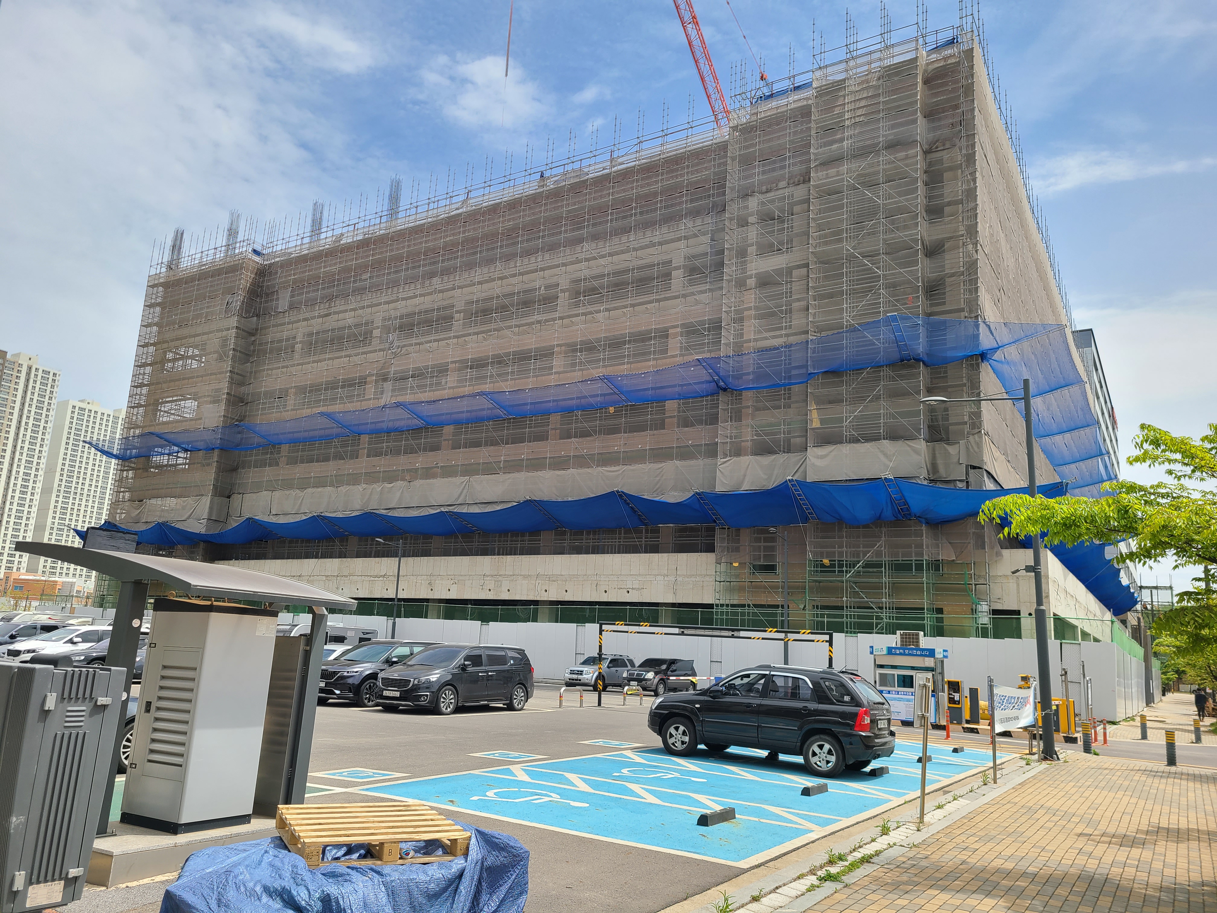 배곧 스위트시그니처타워 공사현장1