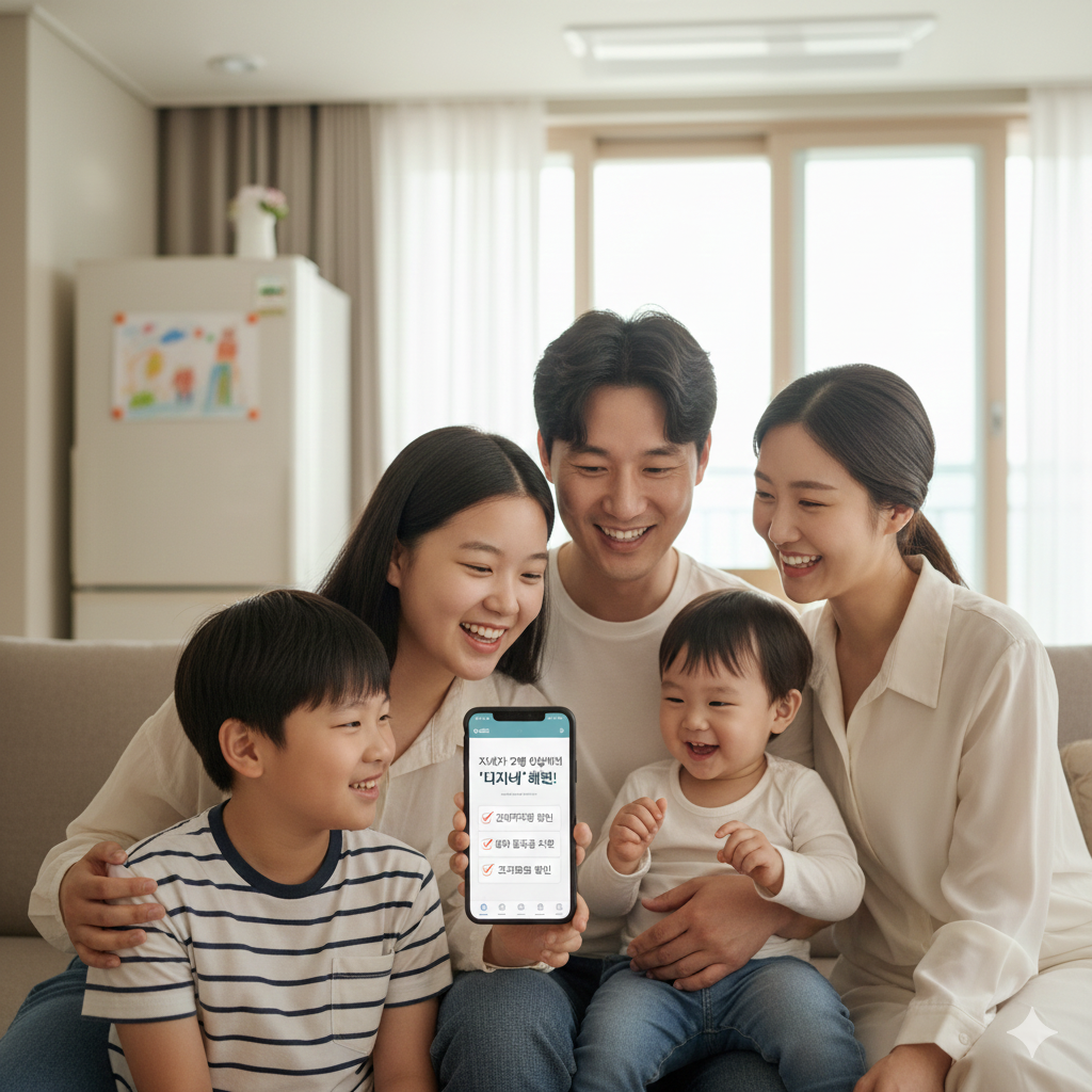 자녀가 2명 이상이면 '다자녀' 혜택! 공영주차장 할인부터 대학 등록금까지