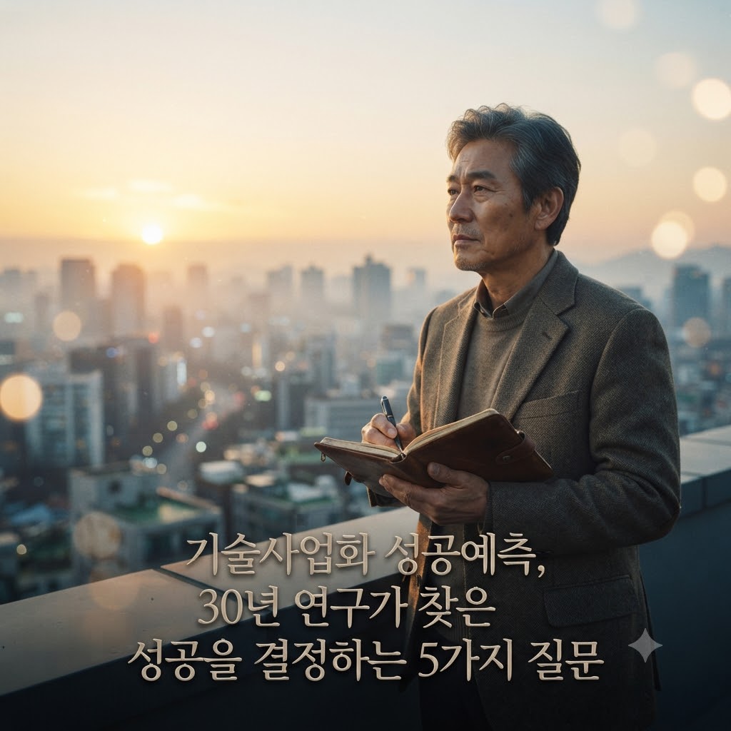 기술사업화 성공에측, 성공을 결정하는 5가지 질문