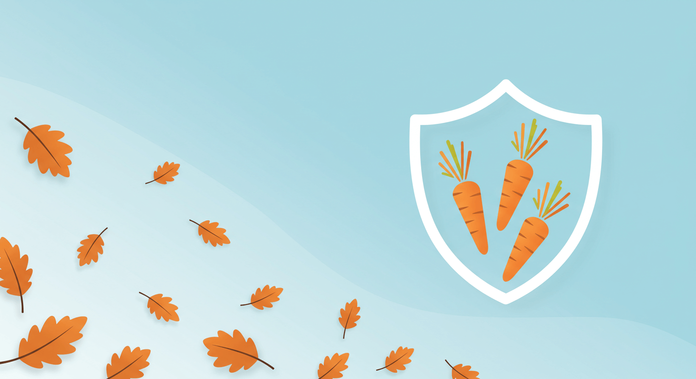 환절기 면역 강화엔 당근 2025 건강팁