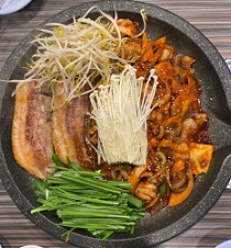 통삼겹주꾸미