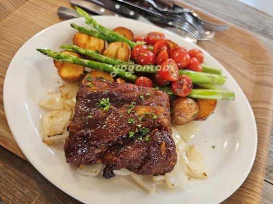 우유농가 폭립스테이크