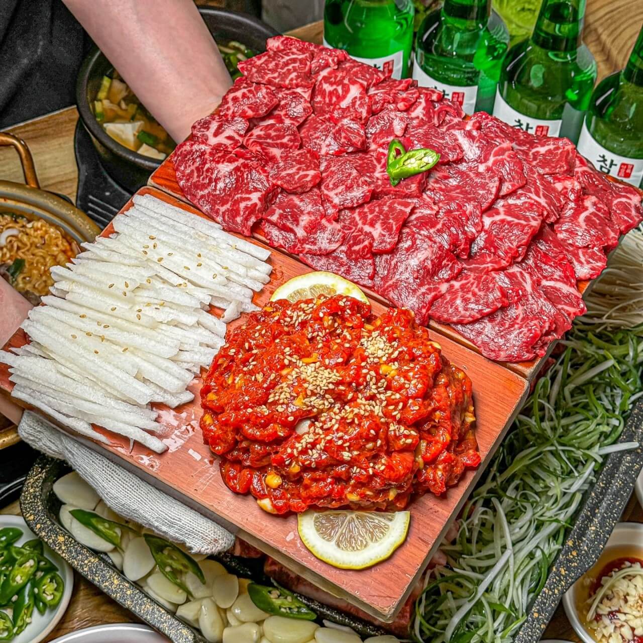 THE 맛있는 녀석들 518회 고고데이 특집 서울 삼전동 한우구이 정육식당 부농정육식당