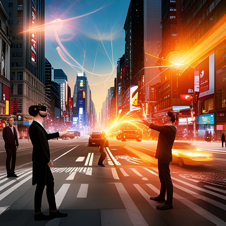 실시간으로 상호작용하는 디지털 환경