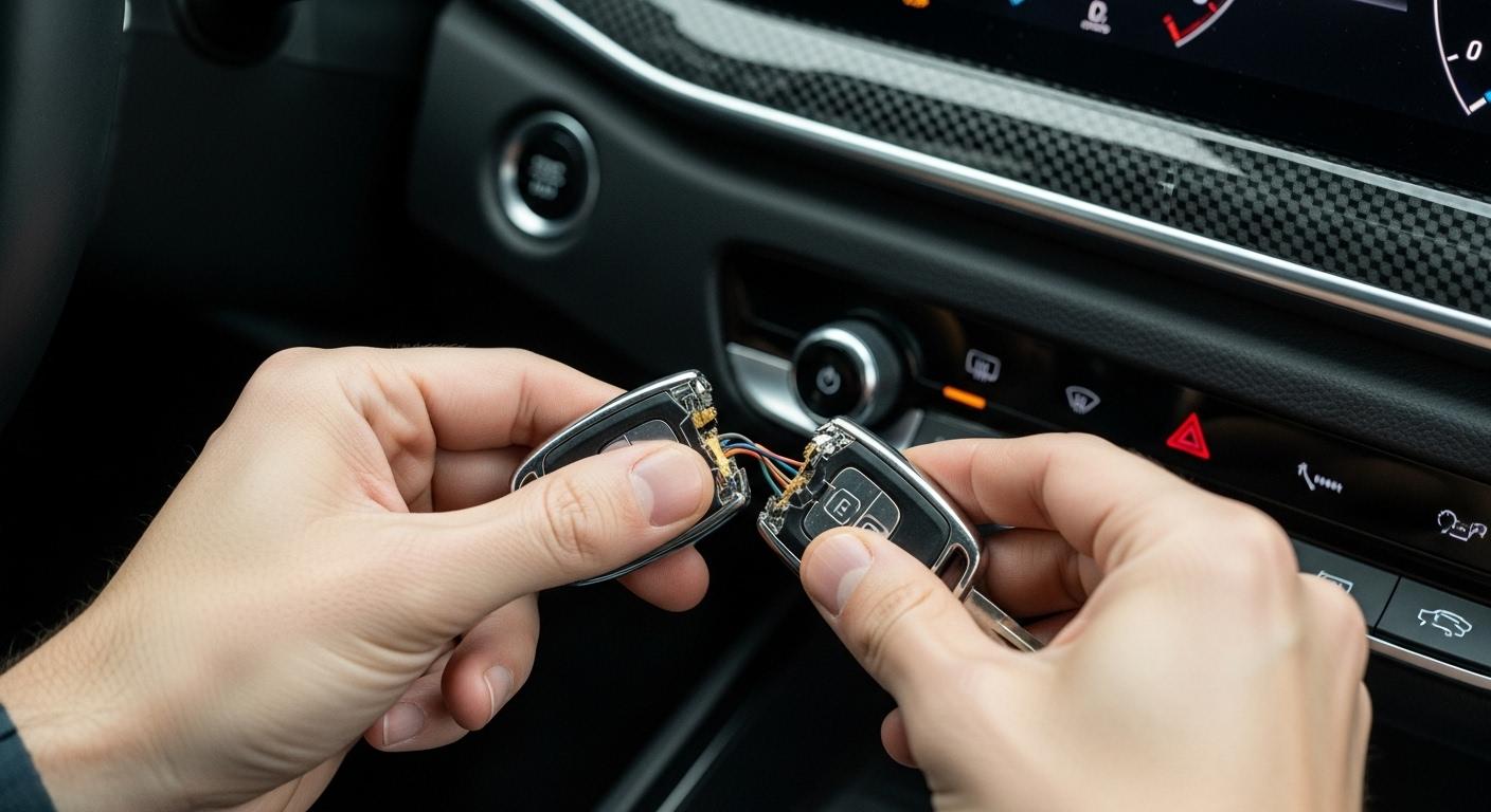 자동차 스마트키 고장 시 시동