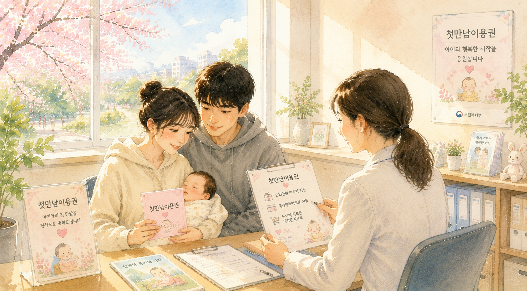 첫만남이용권 총정리｜지원금&middot;지원대상&middot;신청기간&middot;사용처&middot;국민행복카드&middot;사용기한&middot;부모급여&middot;아동수당 중복&middot;신청방법까지메타 설명
