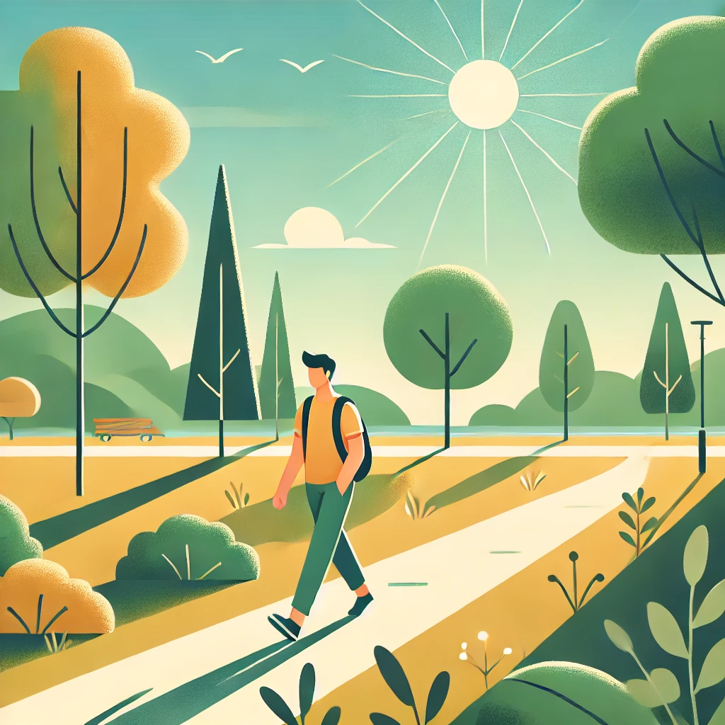 매일 30분 저강도 걷기 운동