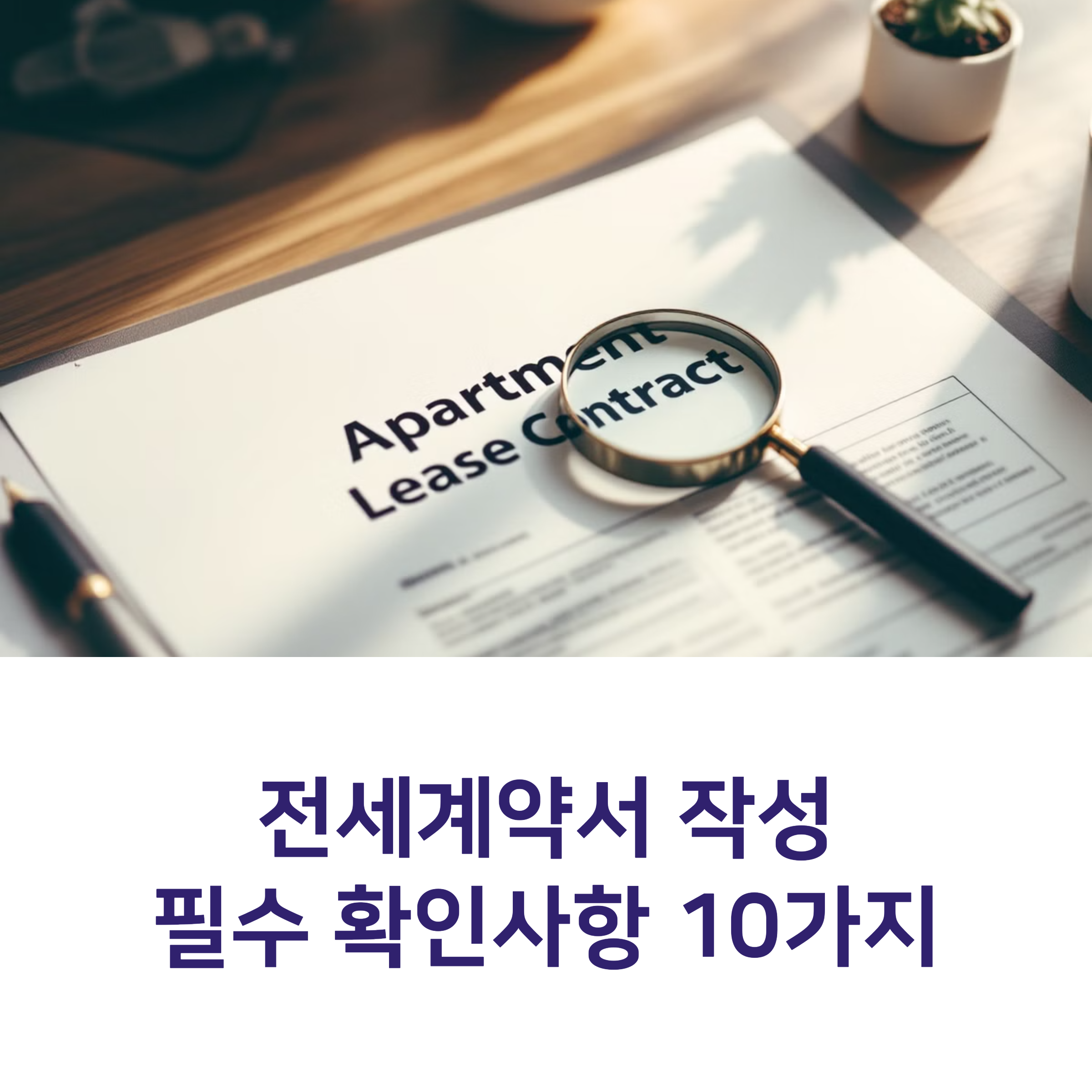 전세계약서 작성 시 필수 확인사항 10가지 완벽 정리 ❘ 보증금 안전하게 지키는 법