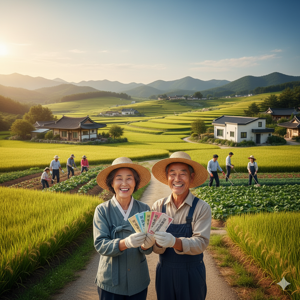 농어촌 기본소득 시범사업 7곳 선정 완벽 정리(출처:농림축산식품부)