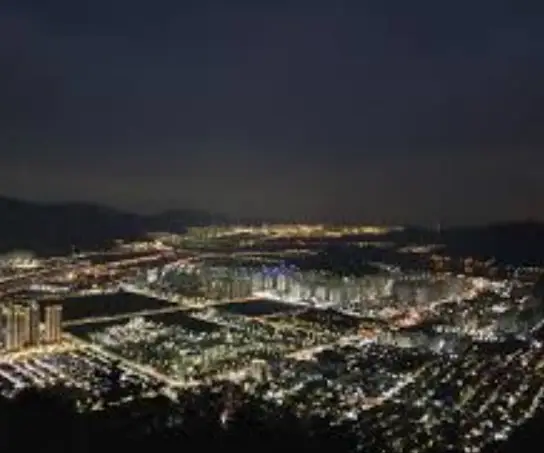 양산 오봉산 야경