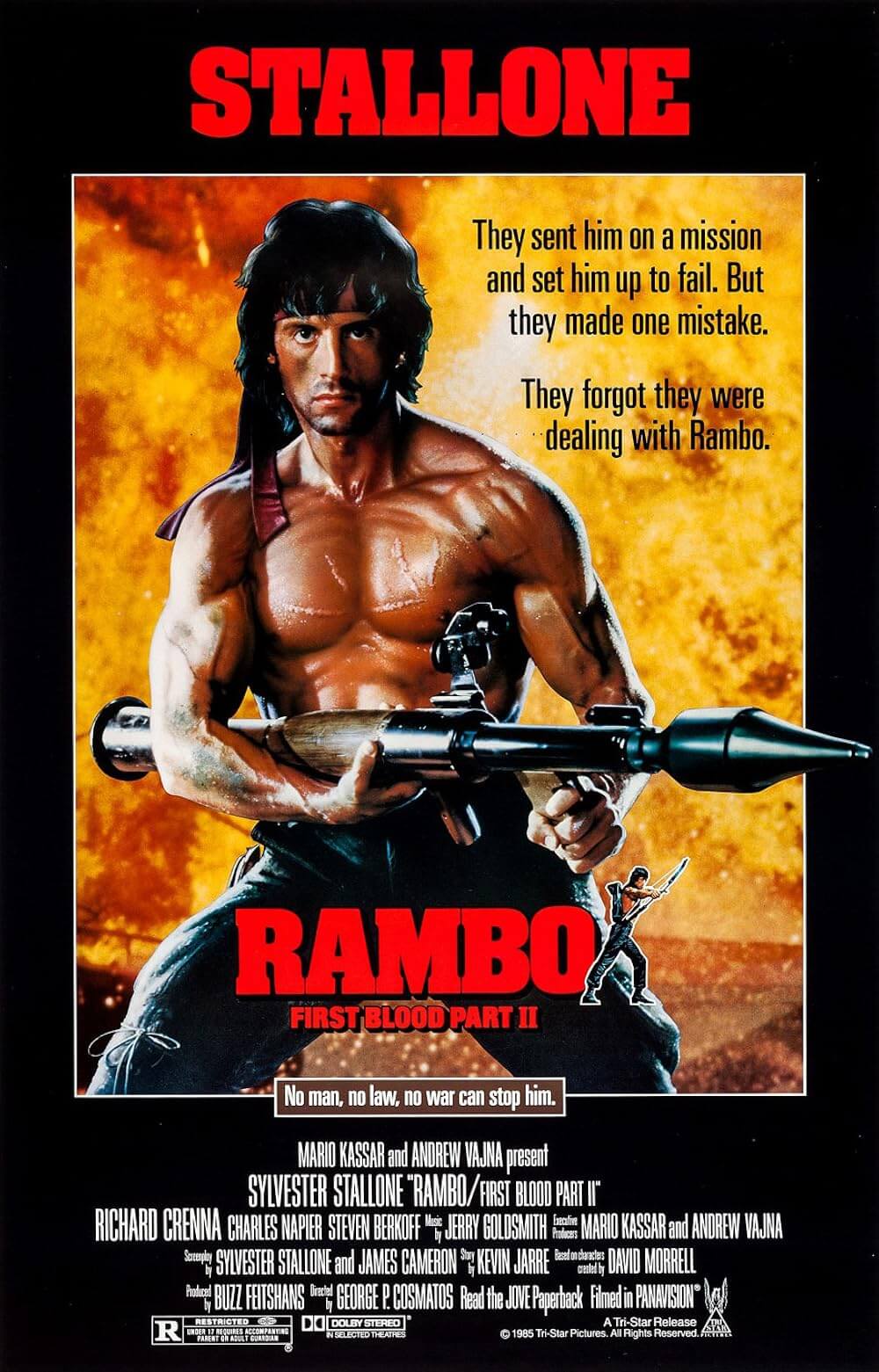 람보 2 (Rambo : First Blood Part II) 영화리뷰