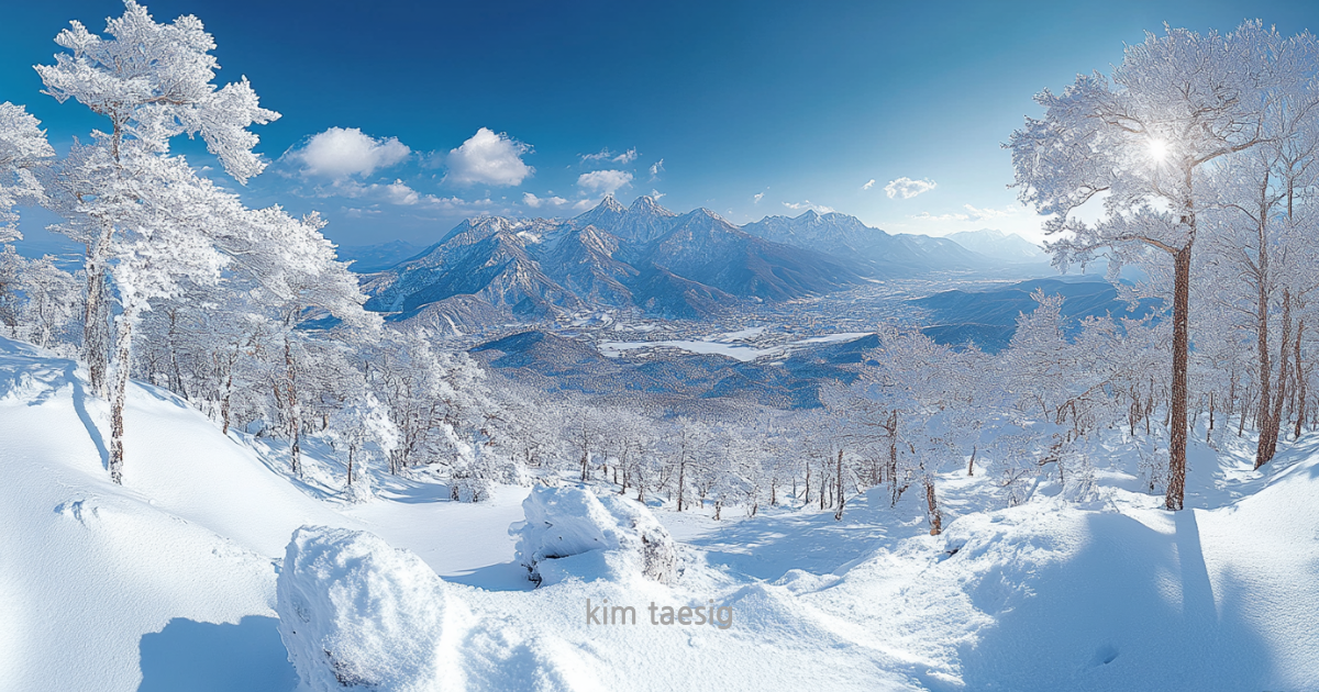 관악산의 사계절