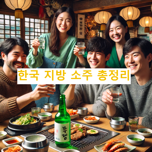한국 지방 소주 총정리