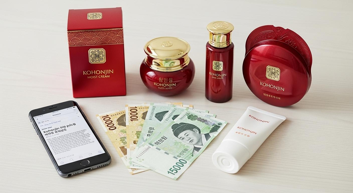 고혼진 화장품 가격