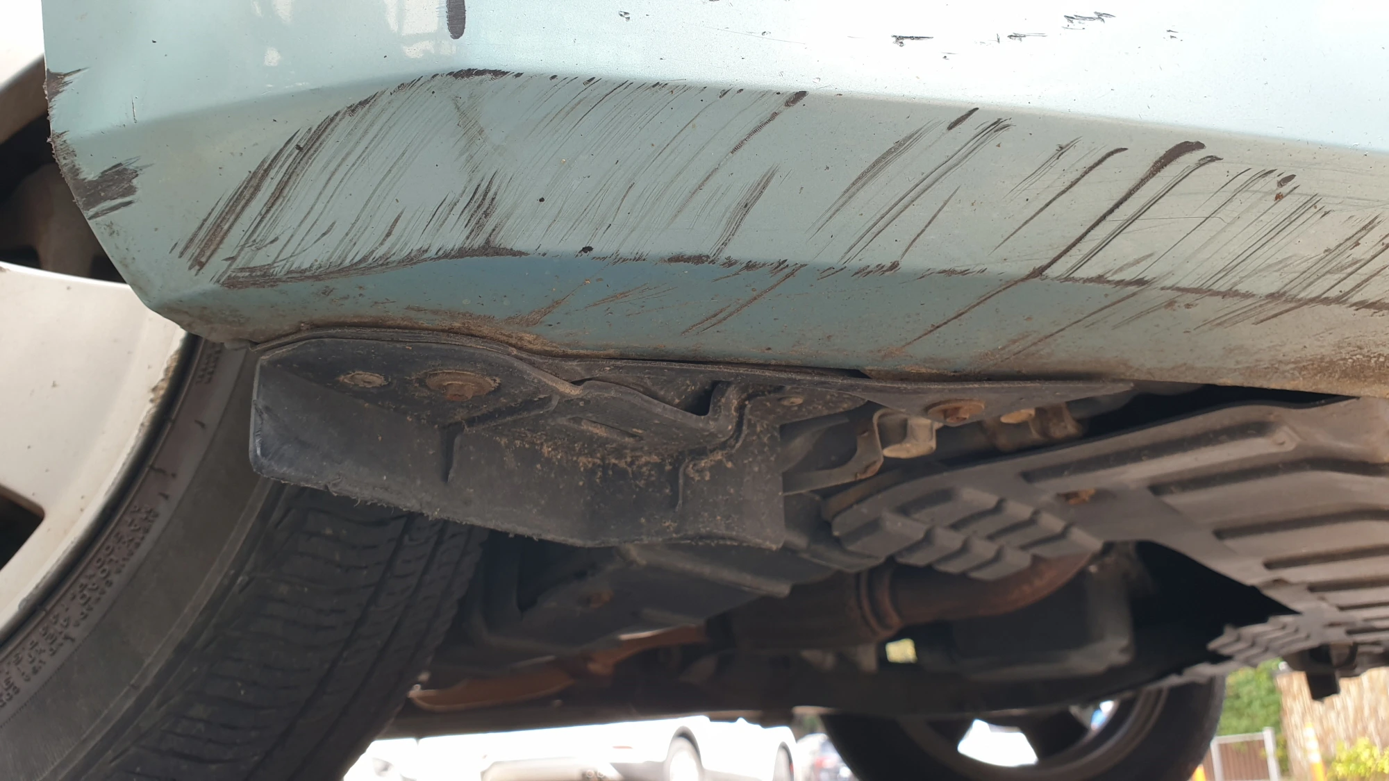 안개등 전구 교체 완료 모습