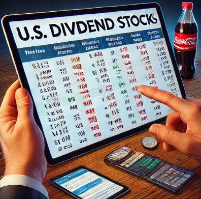 테블릿으로 주식가격을 보고있는사람