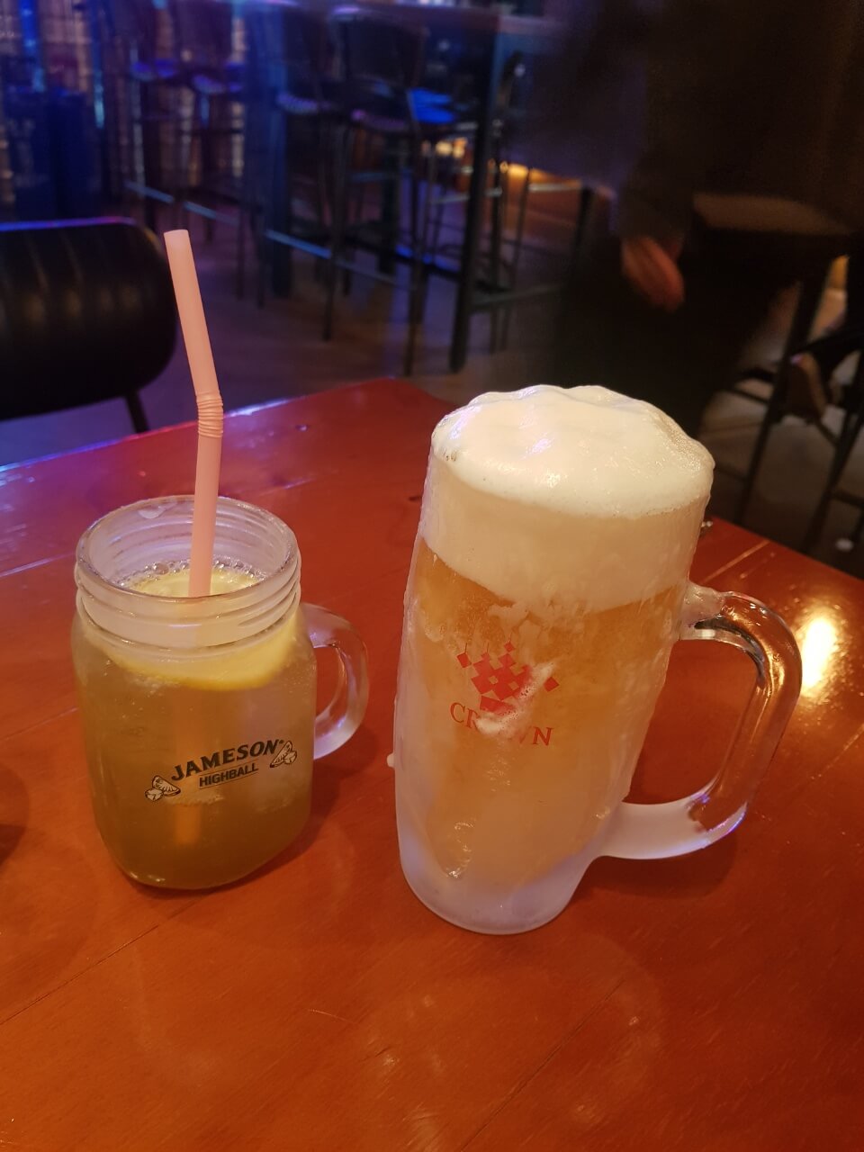 강동구 길동 맛집 크라운 호프 리뷰 생맥주 감자튀김 맛집