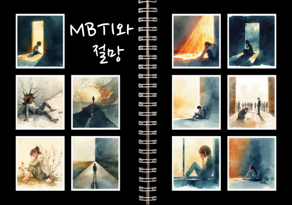 MBTI와 절망에 대한 목차입니다