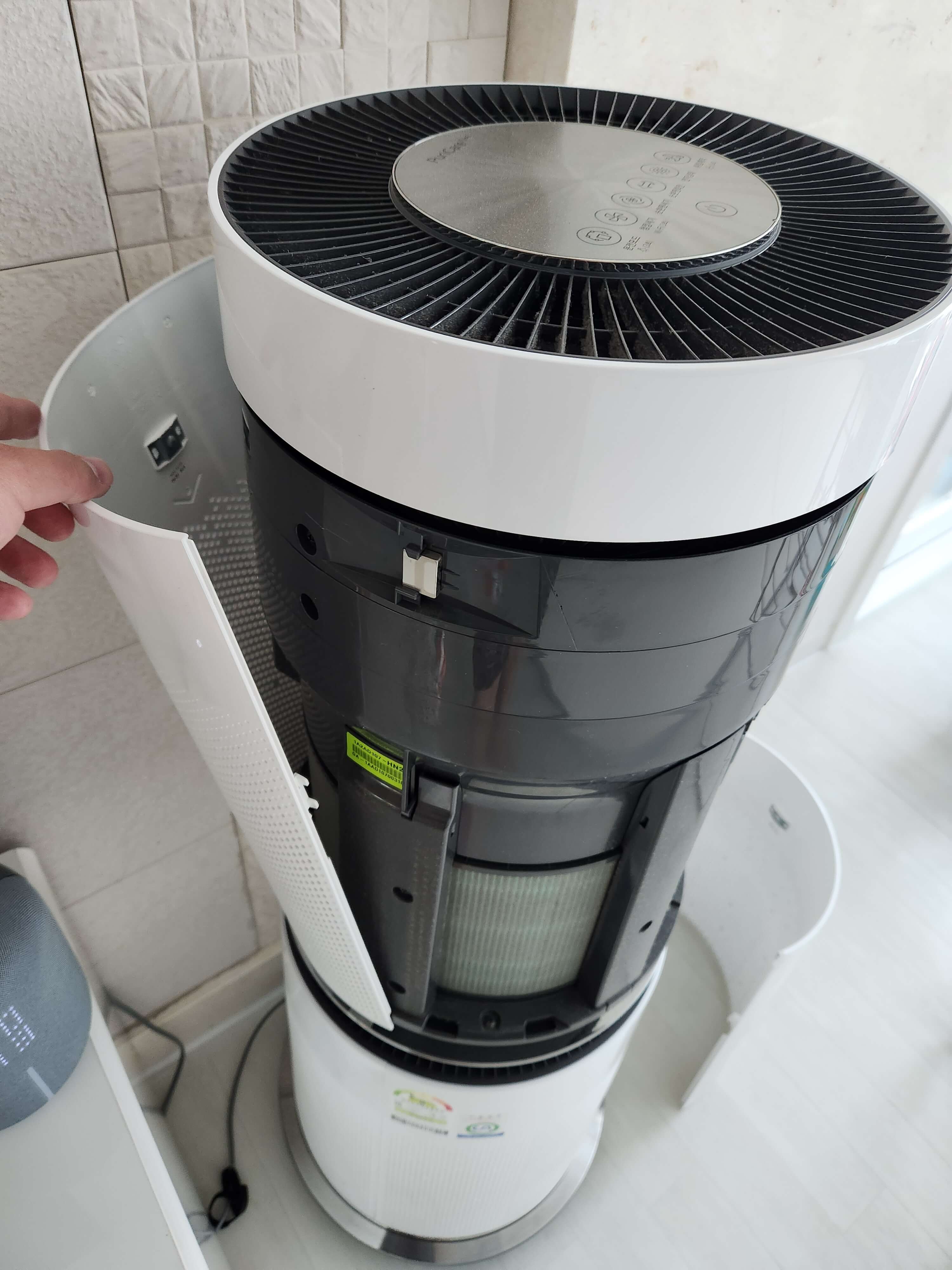 공기청정기 분해&amp;#44; 청소