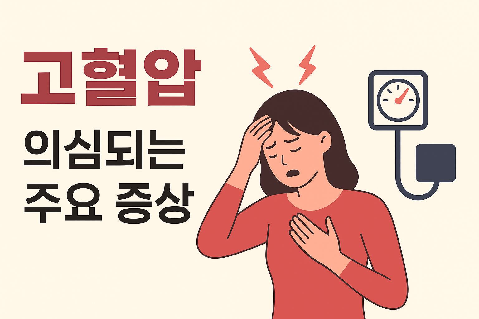 고혈압의심되는주요증상썸네일