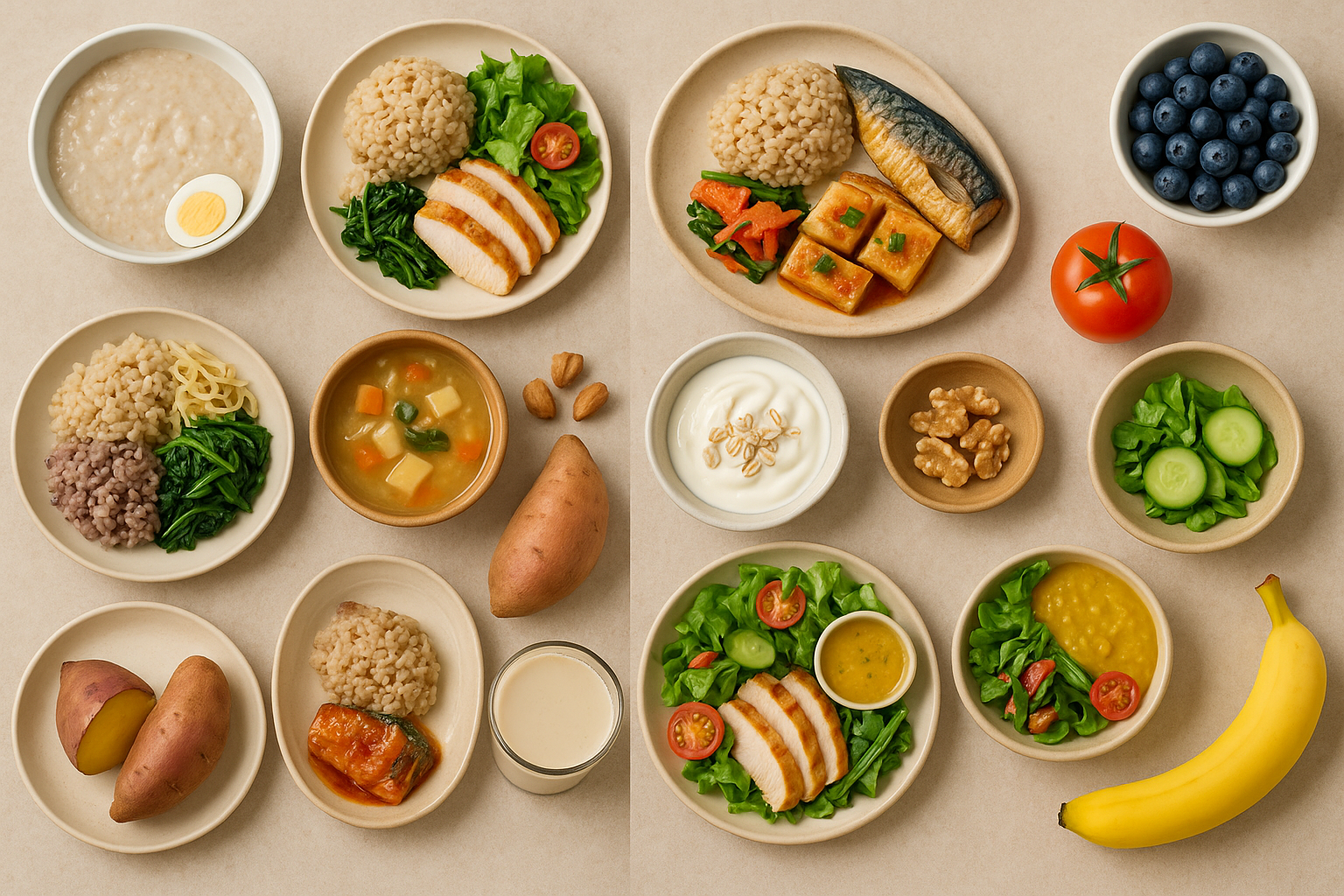 대사증후군 관리 식단표