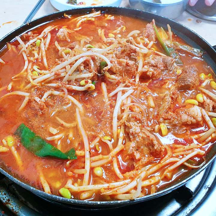 생방송오늘저녁 낭만시장 중앙시장 물갈비 전주식 대왕 갈비 전골 맛집 추천