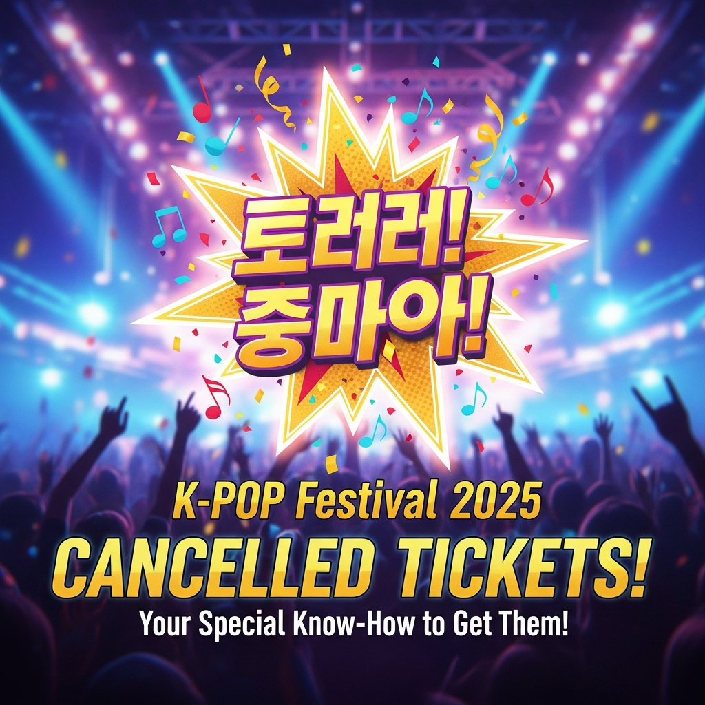 좌절 금지! 🌟 가요대축제 2025 취소표