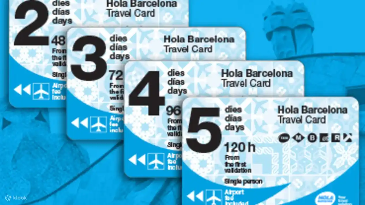 올라 바르셀로나 트래블 카드 패스 48~120시간 무제한 스페인