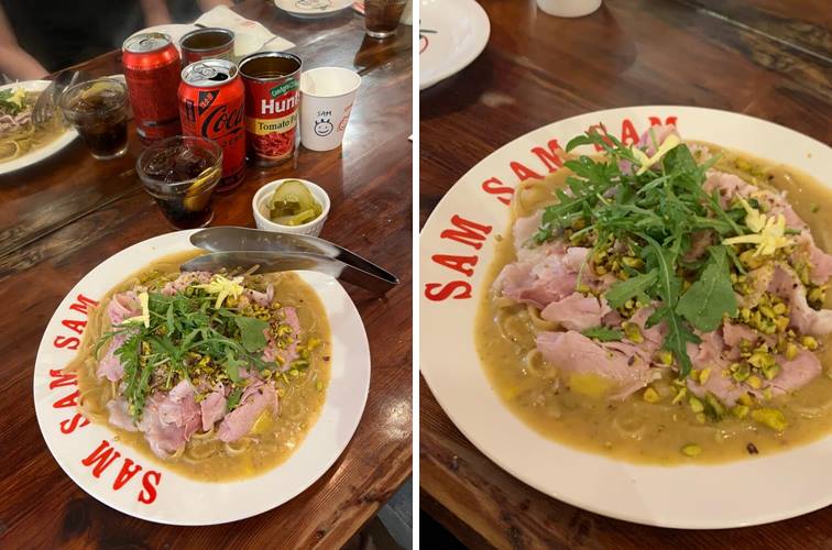 잠봉뵈르 파스타