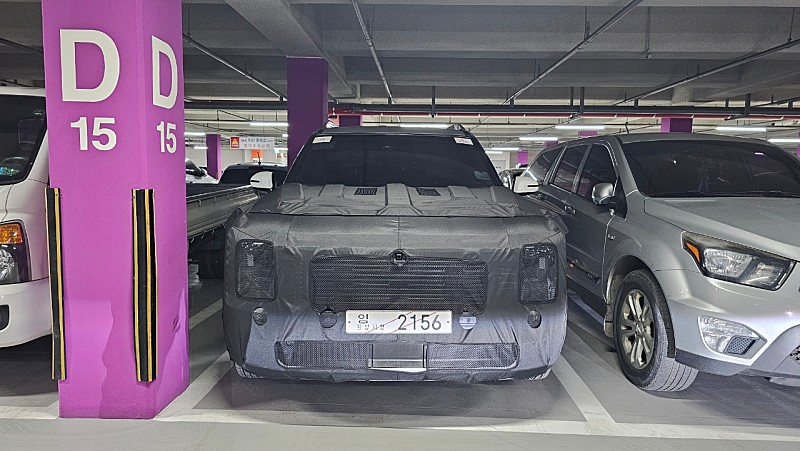 현대자동차 팰리세이드 풀체인지 테스트카 스파이샷