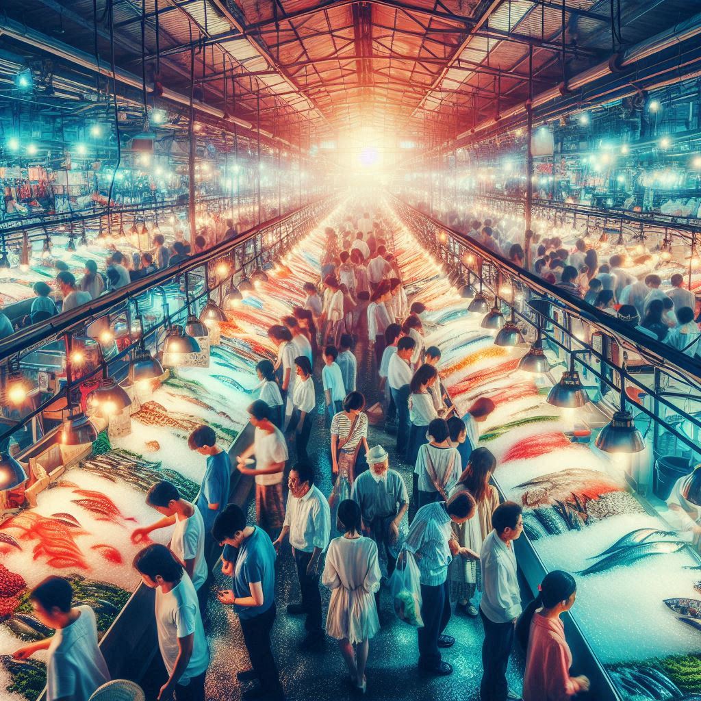 겨울 노량진 수산시장, 이 방법 모르면 제철생선 절대 못 건집니다