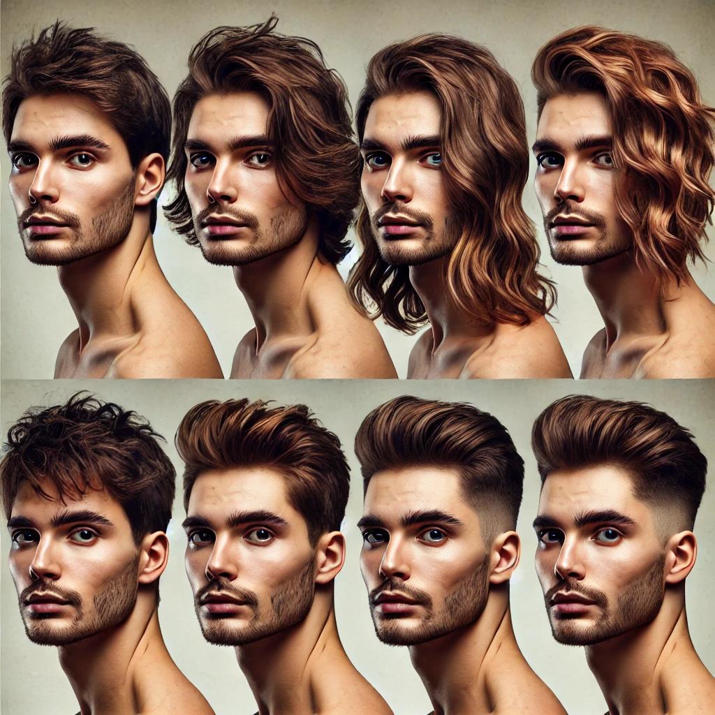 남자 머리 기르기