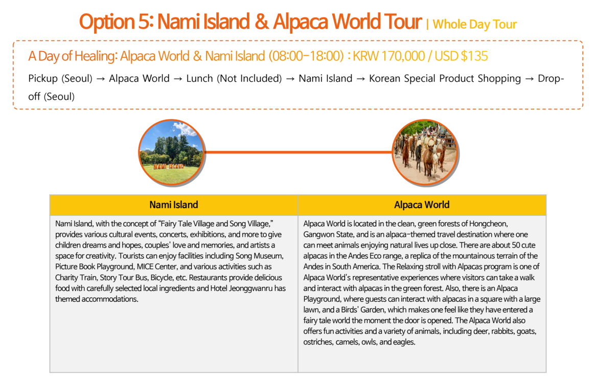 2025 Daegu Eurasia Social Workers Forum ❘ 1-Day Tour Package Proposal