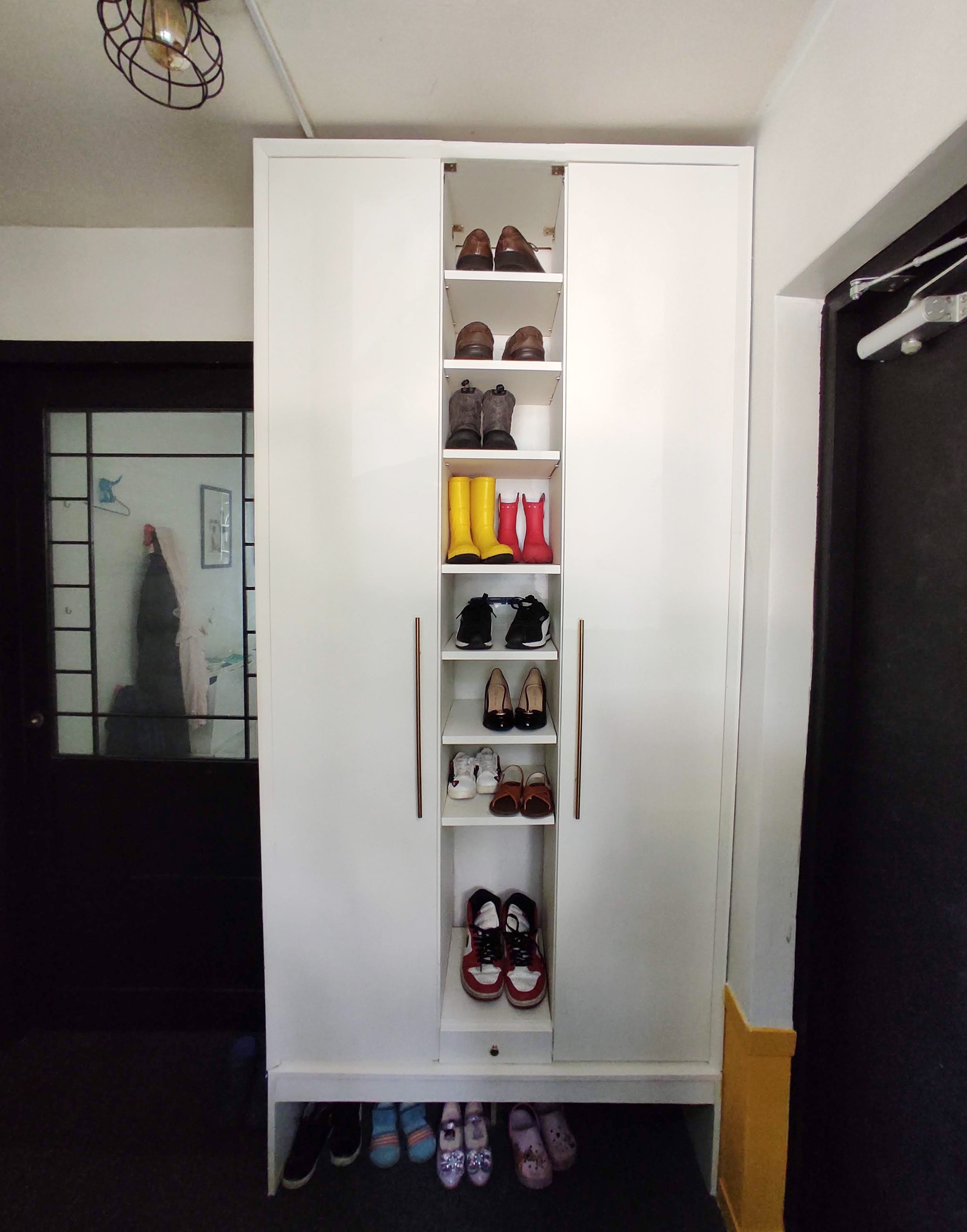 완성된신발장