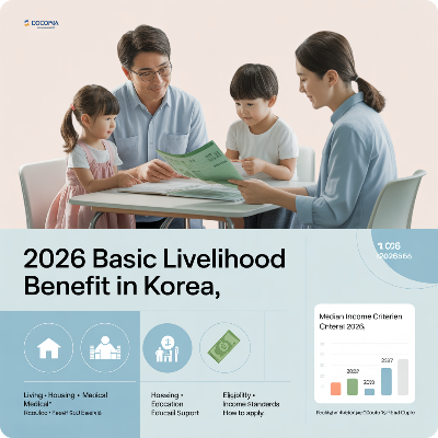 2026년 기초생활수급비 이미지