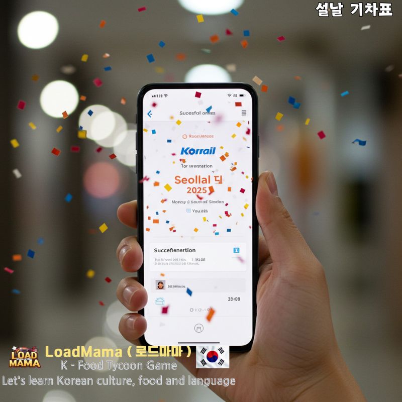 2025년 설날 기차표 예매 성공