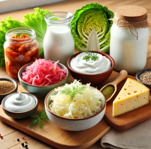 장 건강 좋은 발효 식품 음식 효능 관련 사진