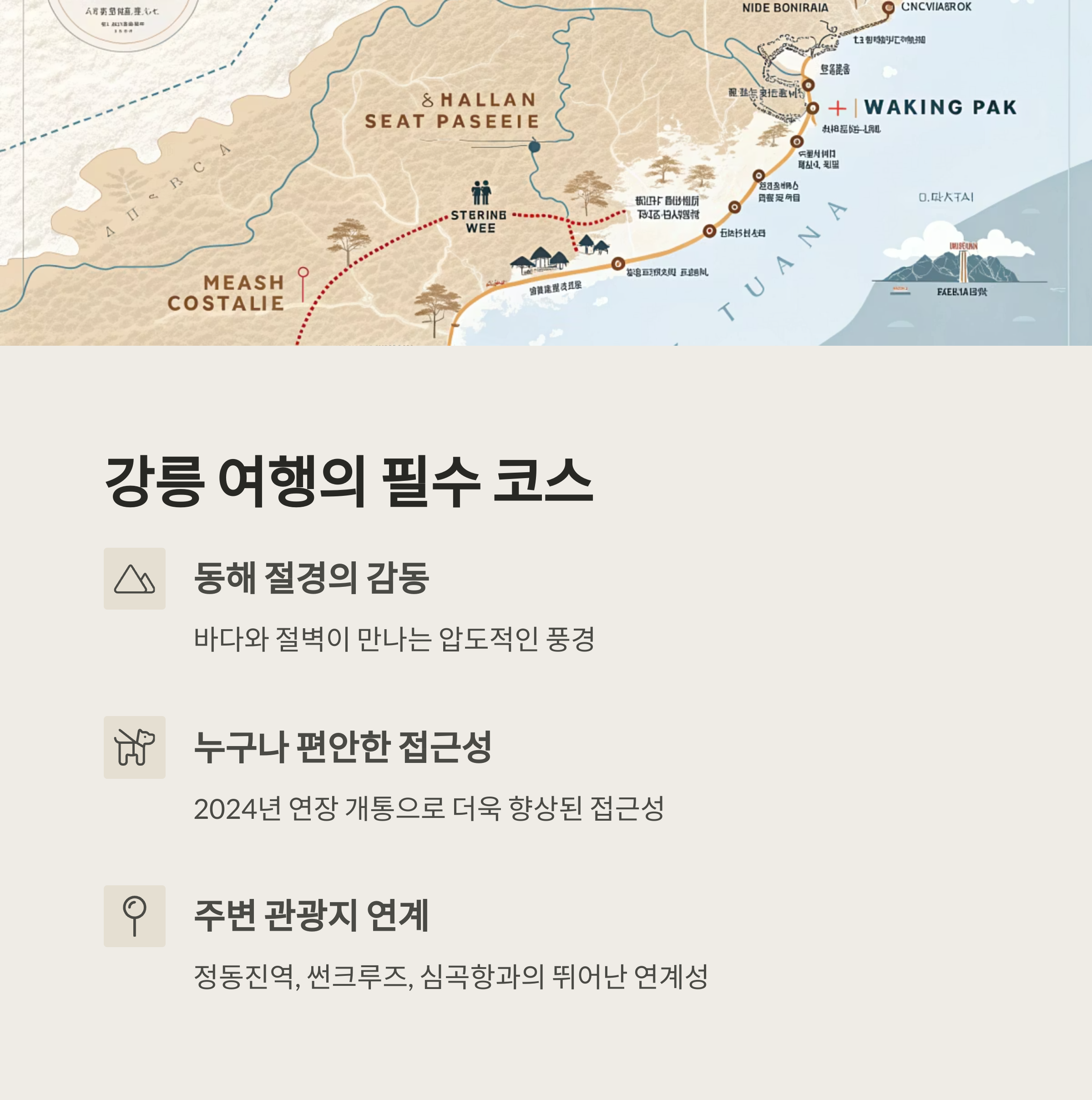 정동심곡 바다부채길, 동해