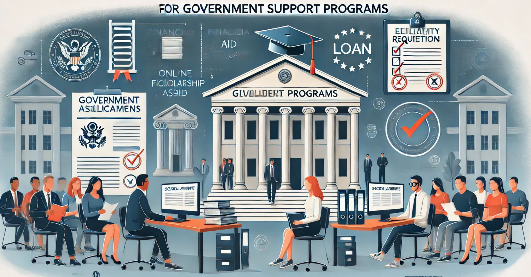 2025년 대학생 정부 지원, 신청 기준과 혜택 비교 (장학금, 학자금, 생활비 및 주거)